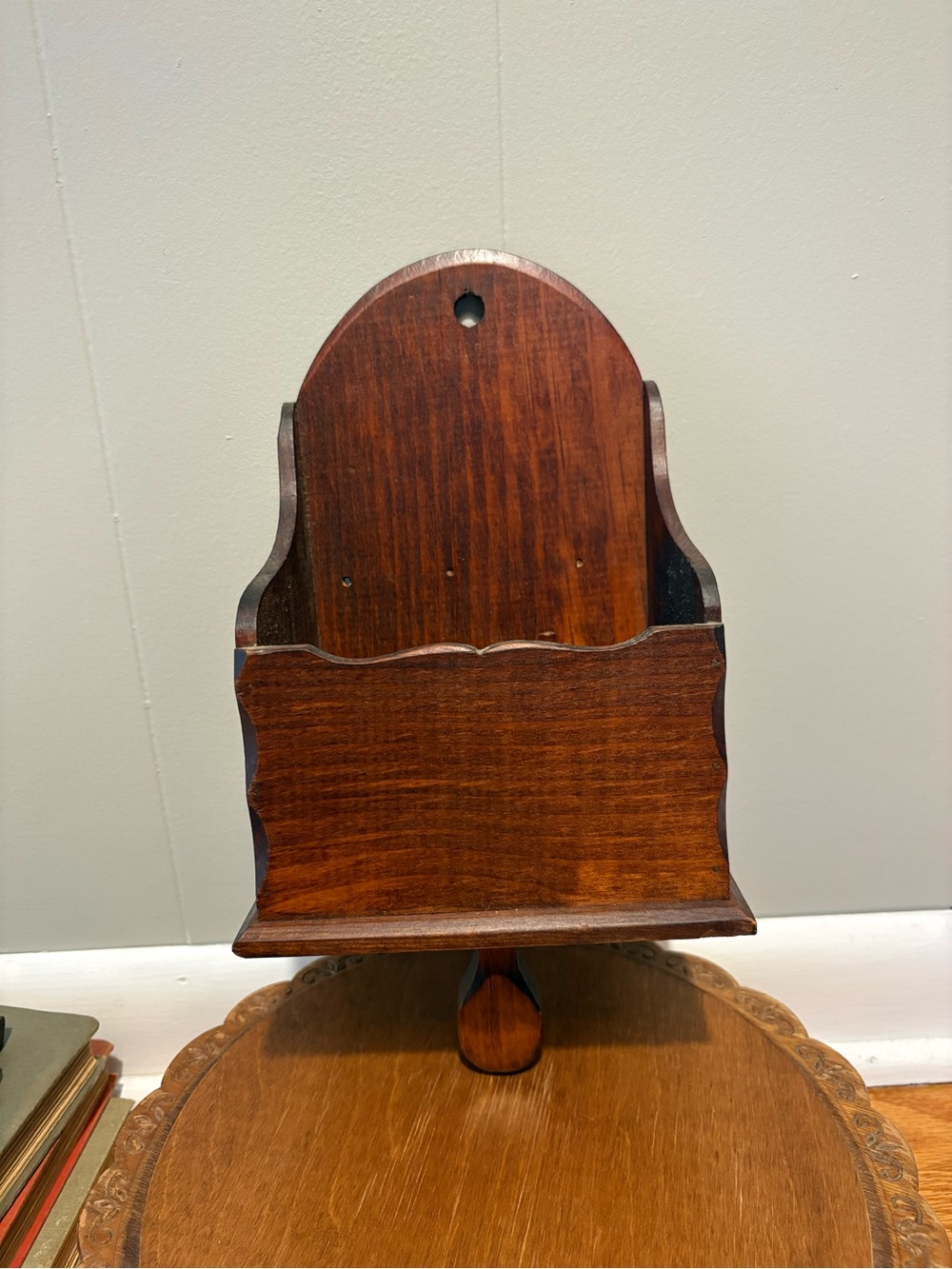 Vintage Wooden Wall-pocket